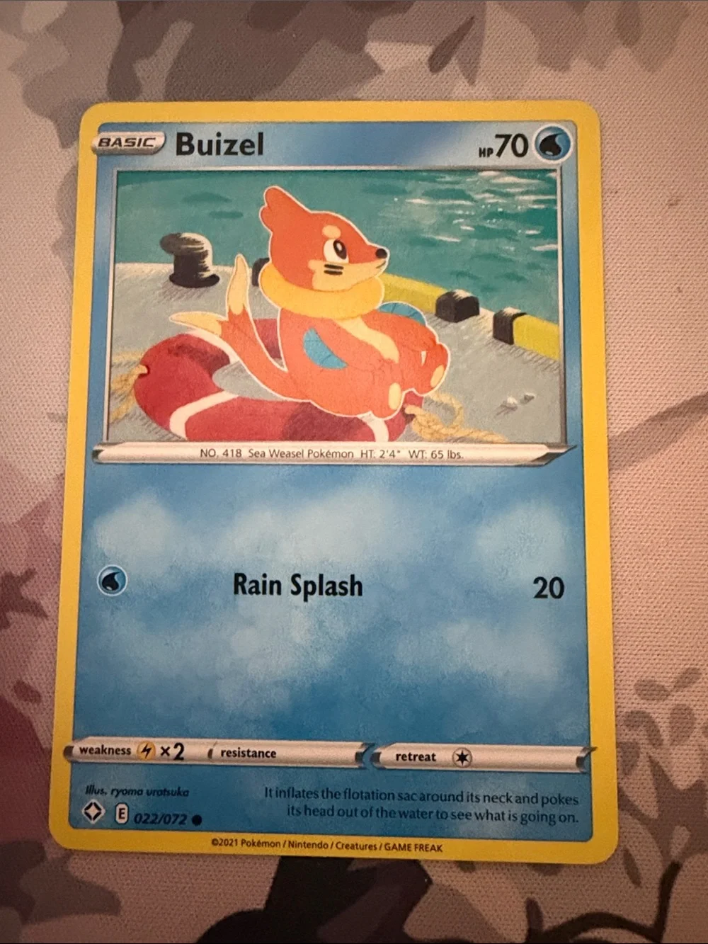 Buizel & Floatzel Evolution Lot | 5 Pokémon Cards | ✨5/$25✨
